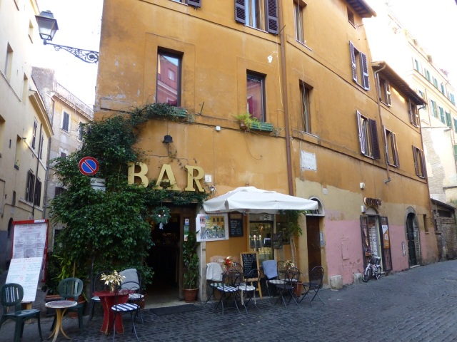 Un bar du Trastevere